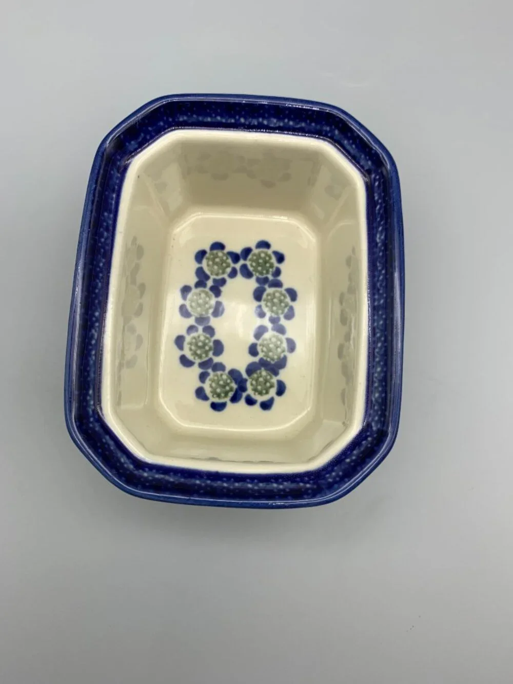 Ceramika Artystyczna Unikat Polish Pottery Small Lidded Dish
